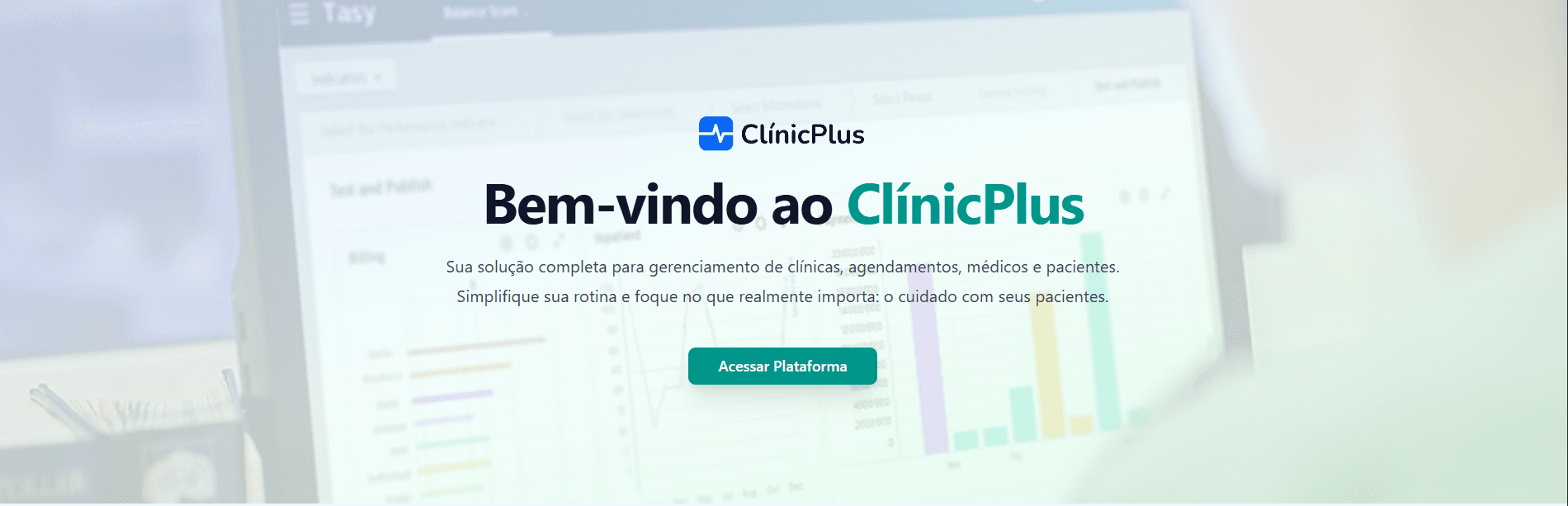 Imagem do projeto ClínicPlus: Gestão Inteligente para Clínicas e Consultórios